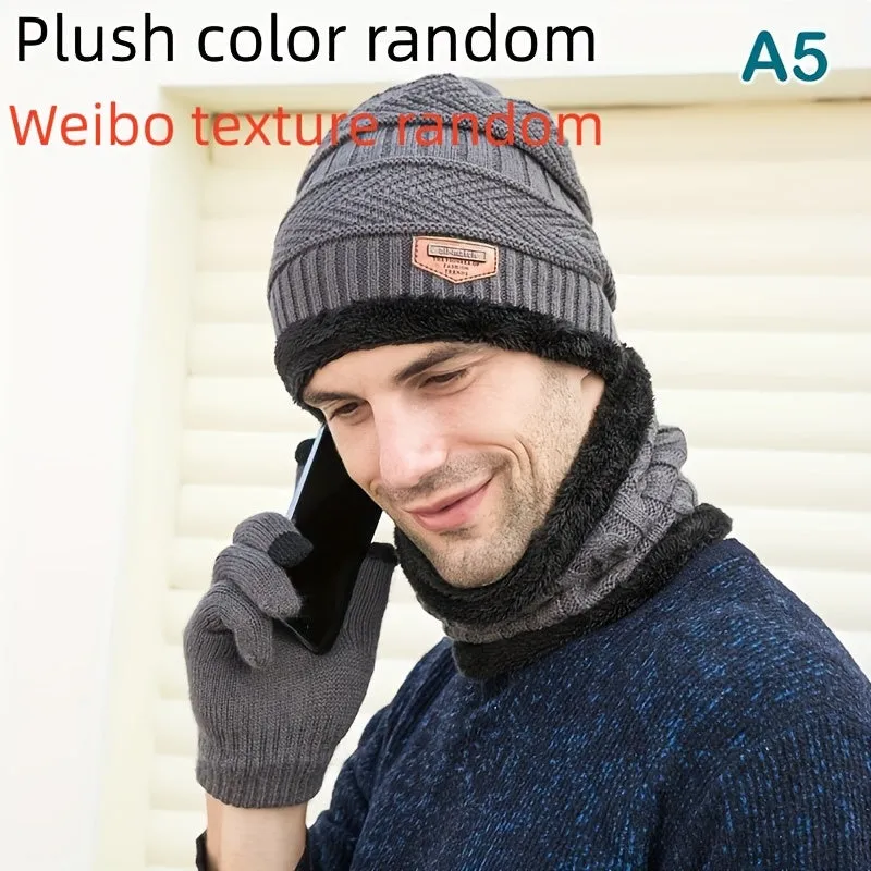 1pc Winter Skullies Beanie Hat For Men Women