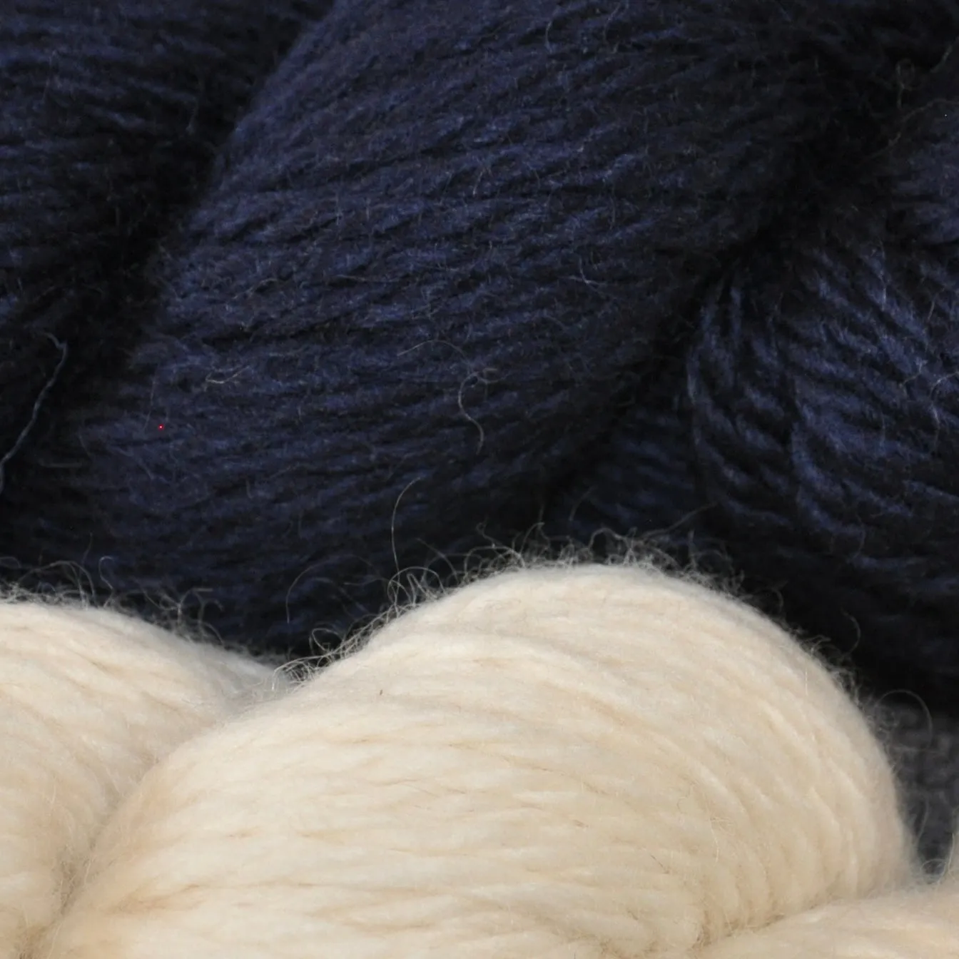 300g (10.58 oz)  Bulky Wool : Rare Breed Wensleydale and Bluefaced Leicester Millhouse Blue