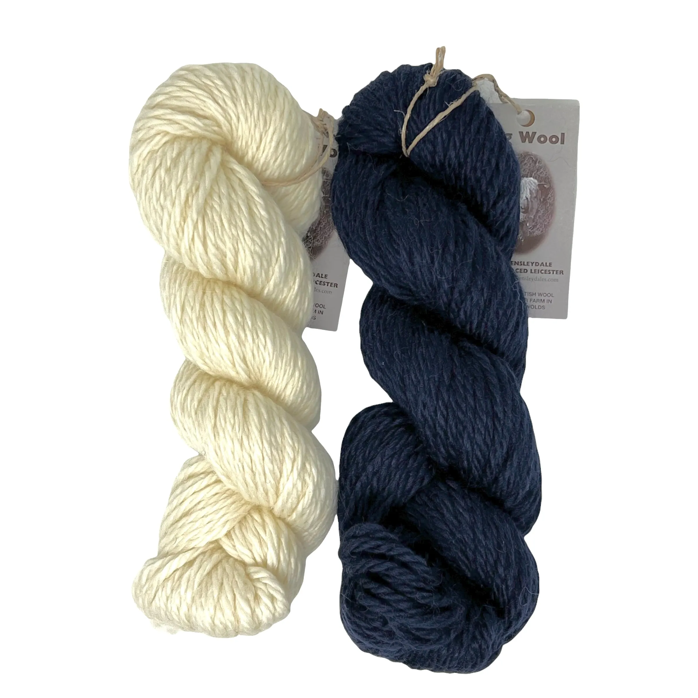 300g (10.58 oz)  Bulky Wool : Rare Breed Wensleydale and Bluefaced Leicester Millhouse Blue