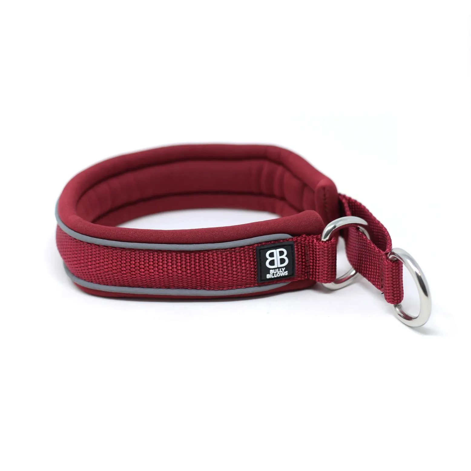 3cm Slip on Collar | Foam Padded - Burgundy