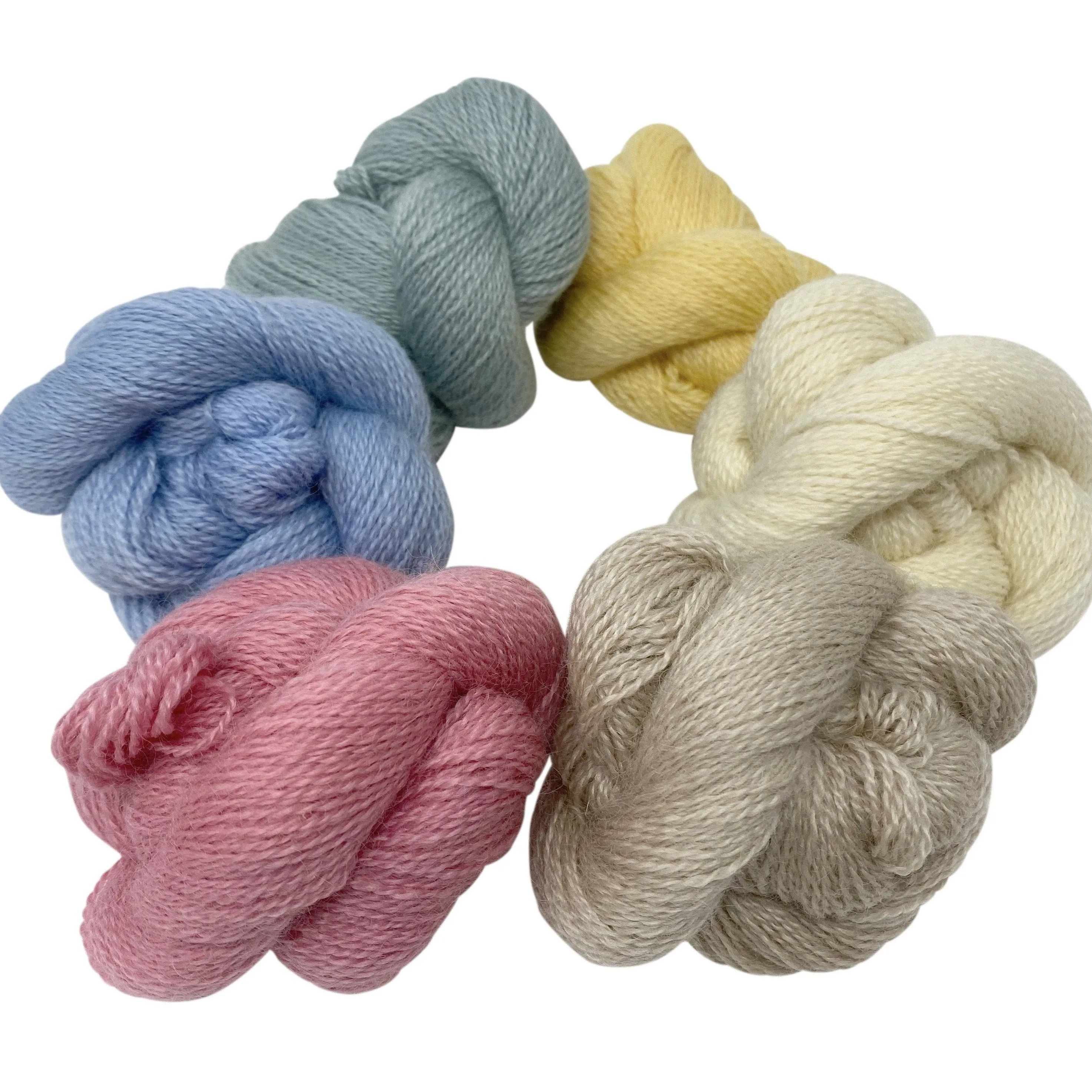 4ply (Fingering/Sports Weight) 50g (1.76 oz): Rare Breed Wensleydale and Bluefaced Leicester Arlescote Blush