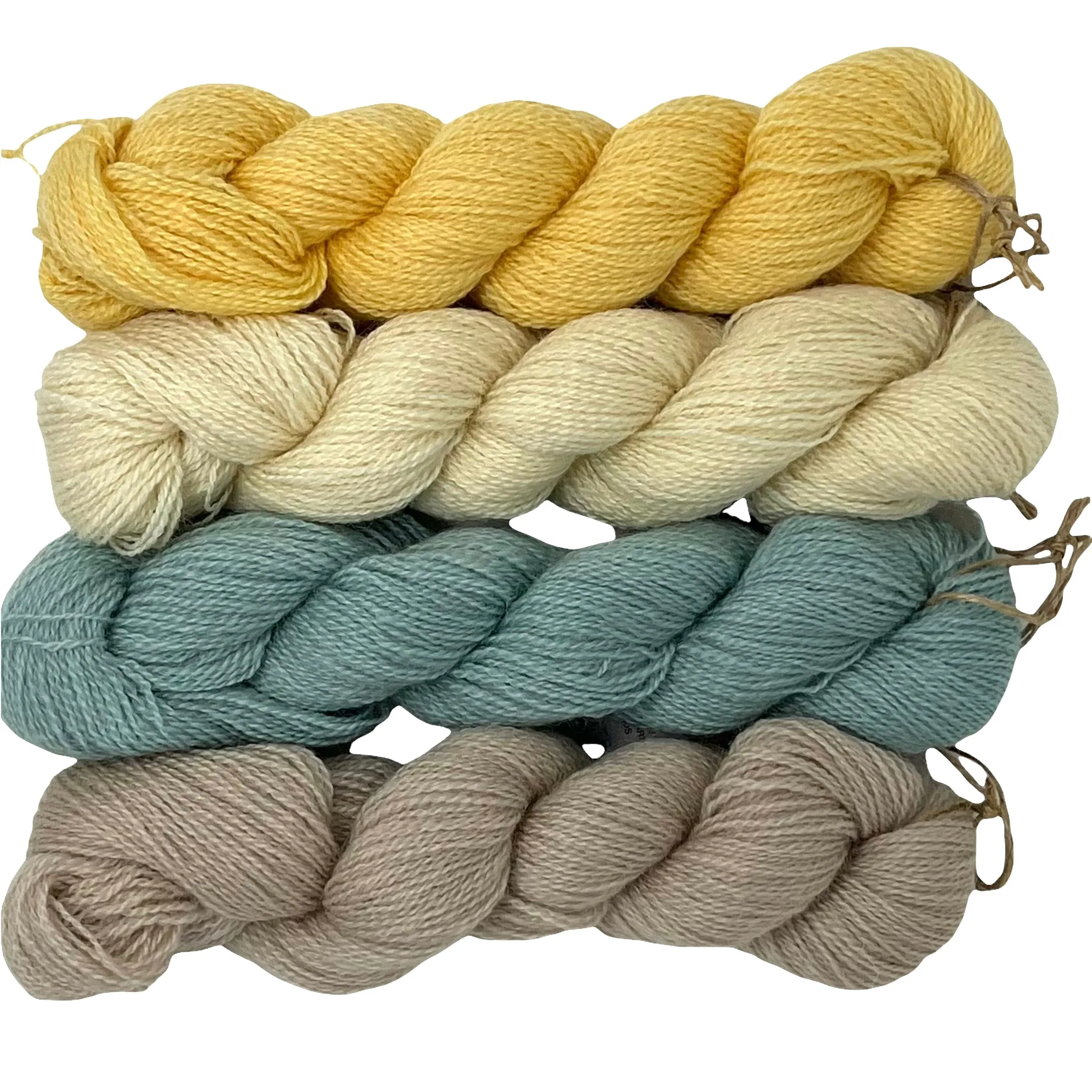 4ply (Fingering/Sports Weight):  Rare Breed Wensleydale and Bluefaced Leicester Natural - Undyed, 150g (5.29 oz)