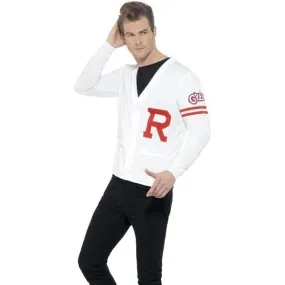 50s Grease Rydell Prep Costume Adult White