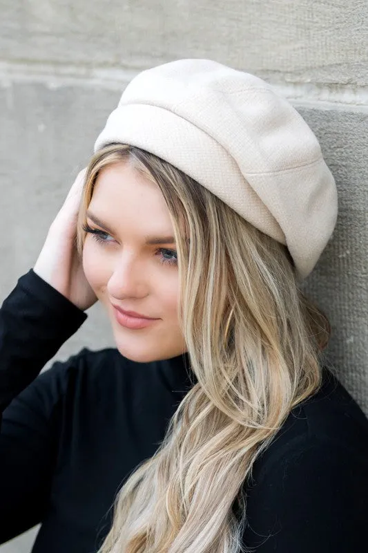 ACCESSORY- Hat- BARBARA'S FOLD OVER BERET