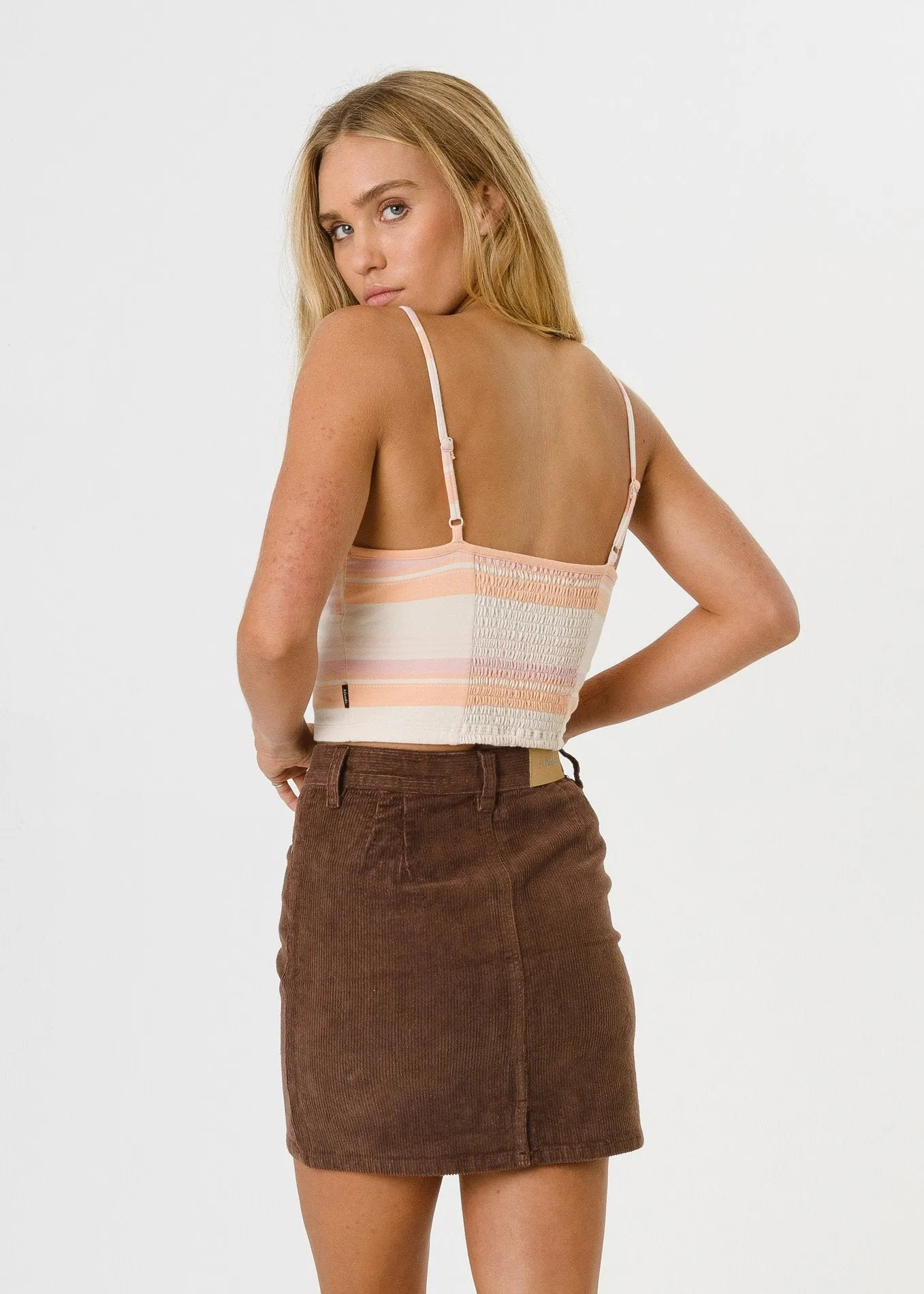 Afends Womens Chevette - Corduroy Skirt