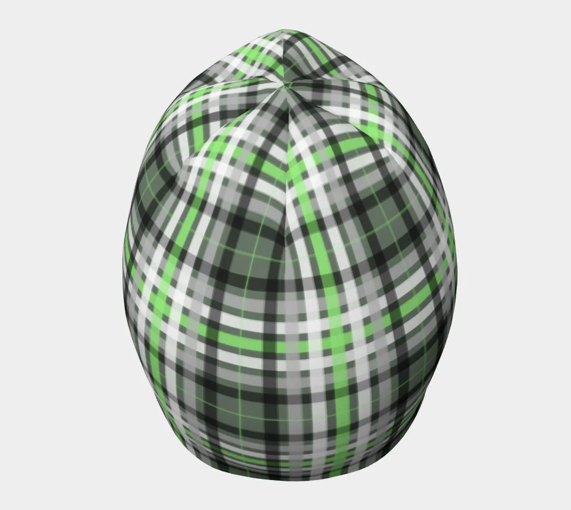 Agender Tartan Beanie