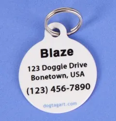 Airedale Terrier Dog ID Tag