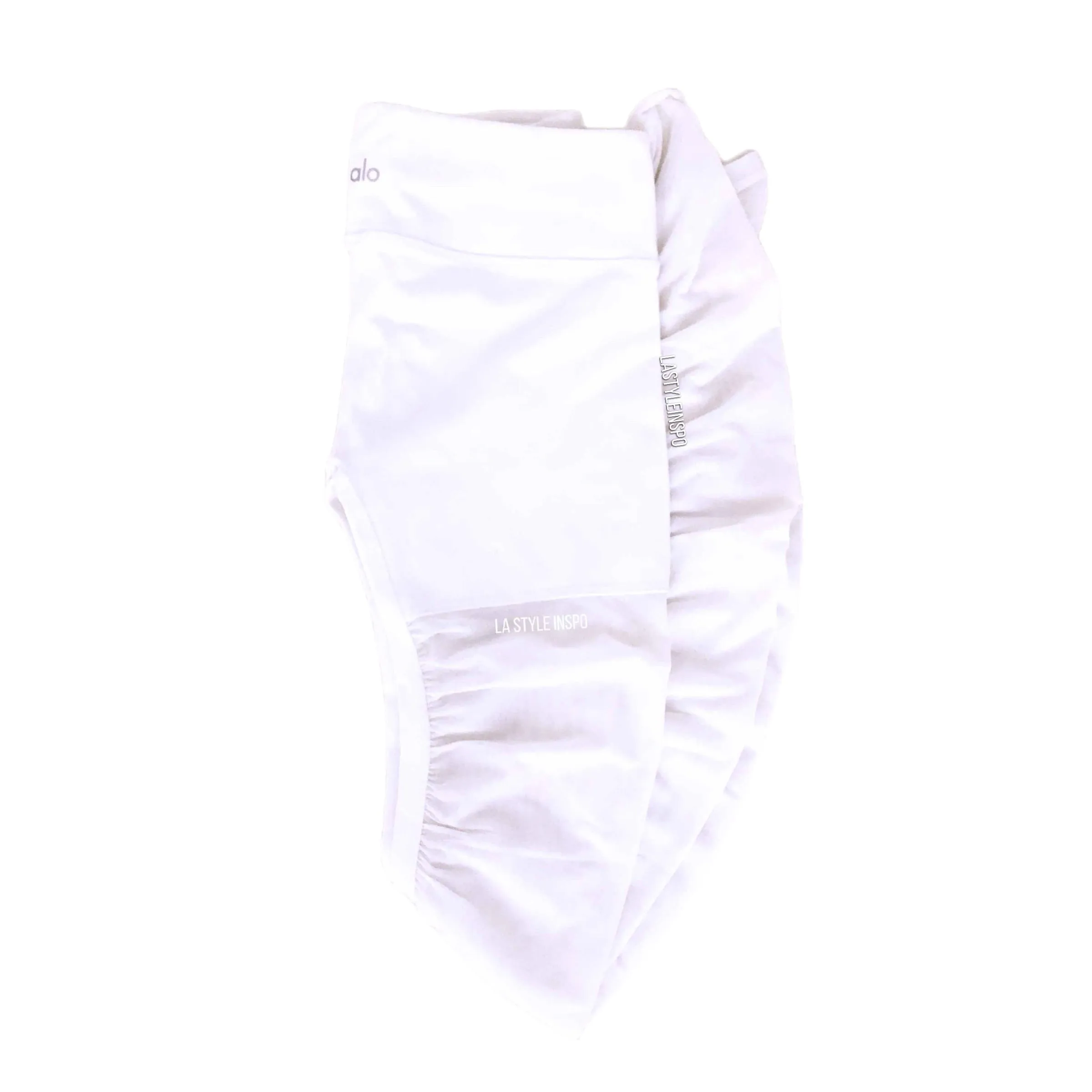 Alo Yoga Goddess White Leggings Size Medium