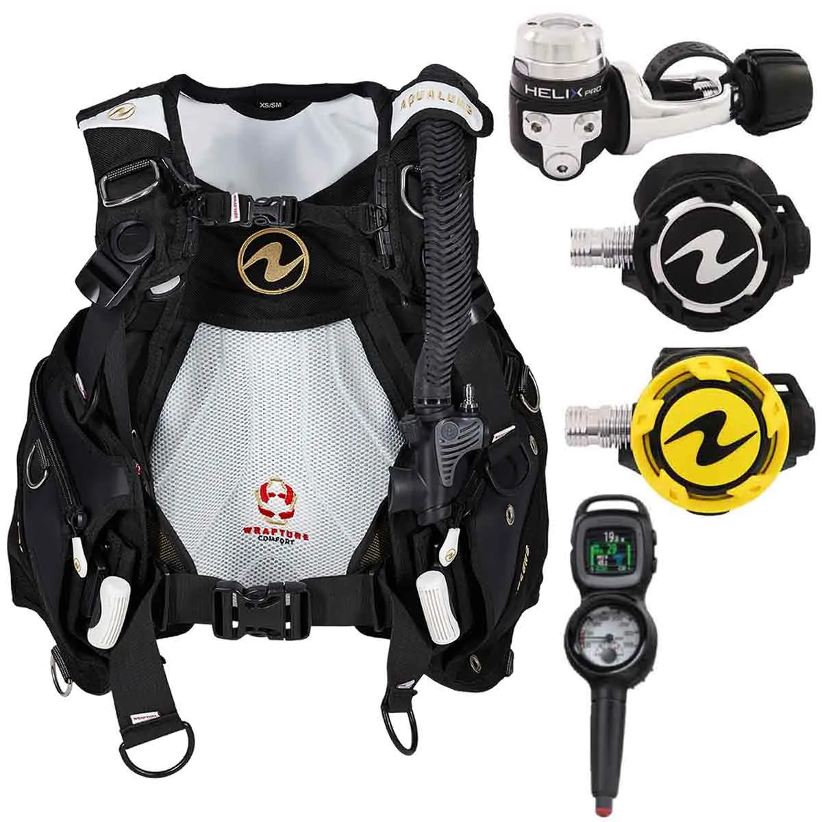 Aqua Lung Womens Axiom Scuba Dive Gear Package