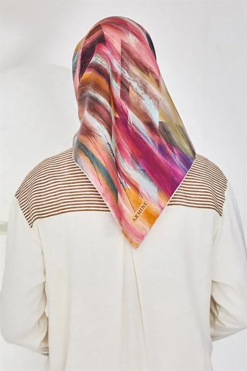 Armine Erika Square Silk Scarf No. 38