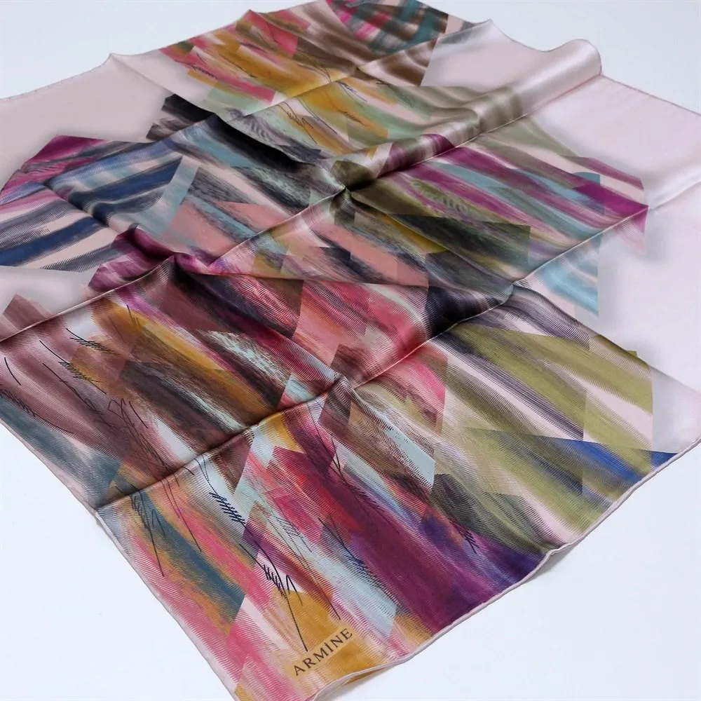 Armine Erika Square Silk Scarf No. 38