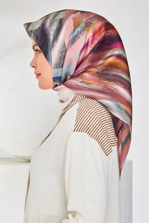 Armine Erika Square Silk Scarf No. 38