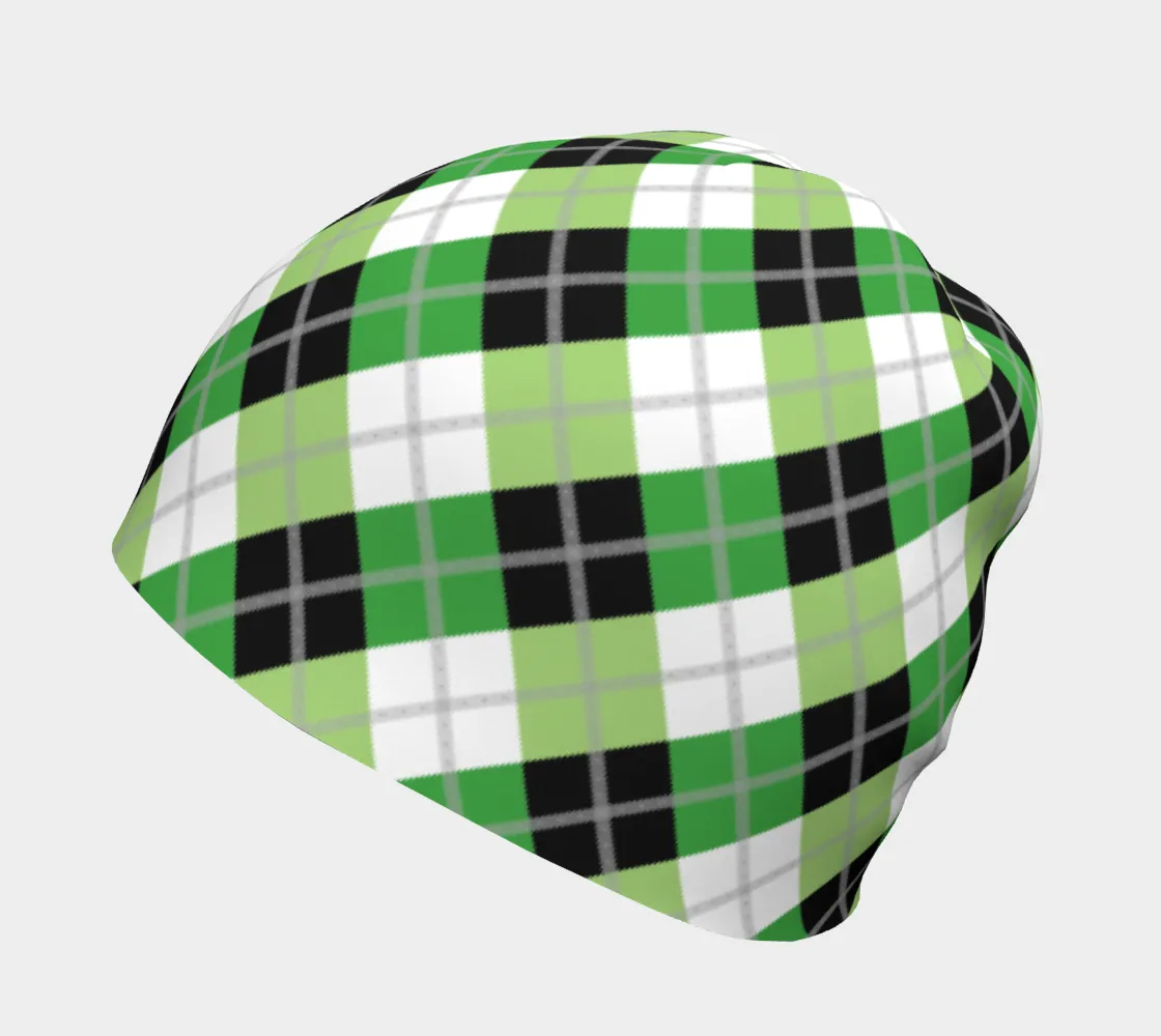 Aromantic Argyle Beanie