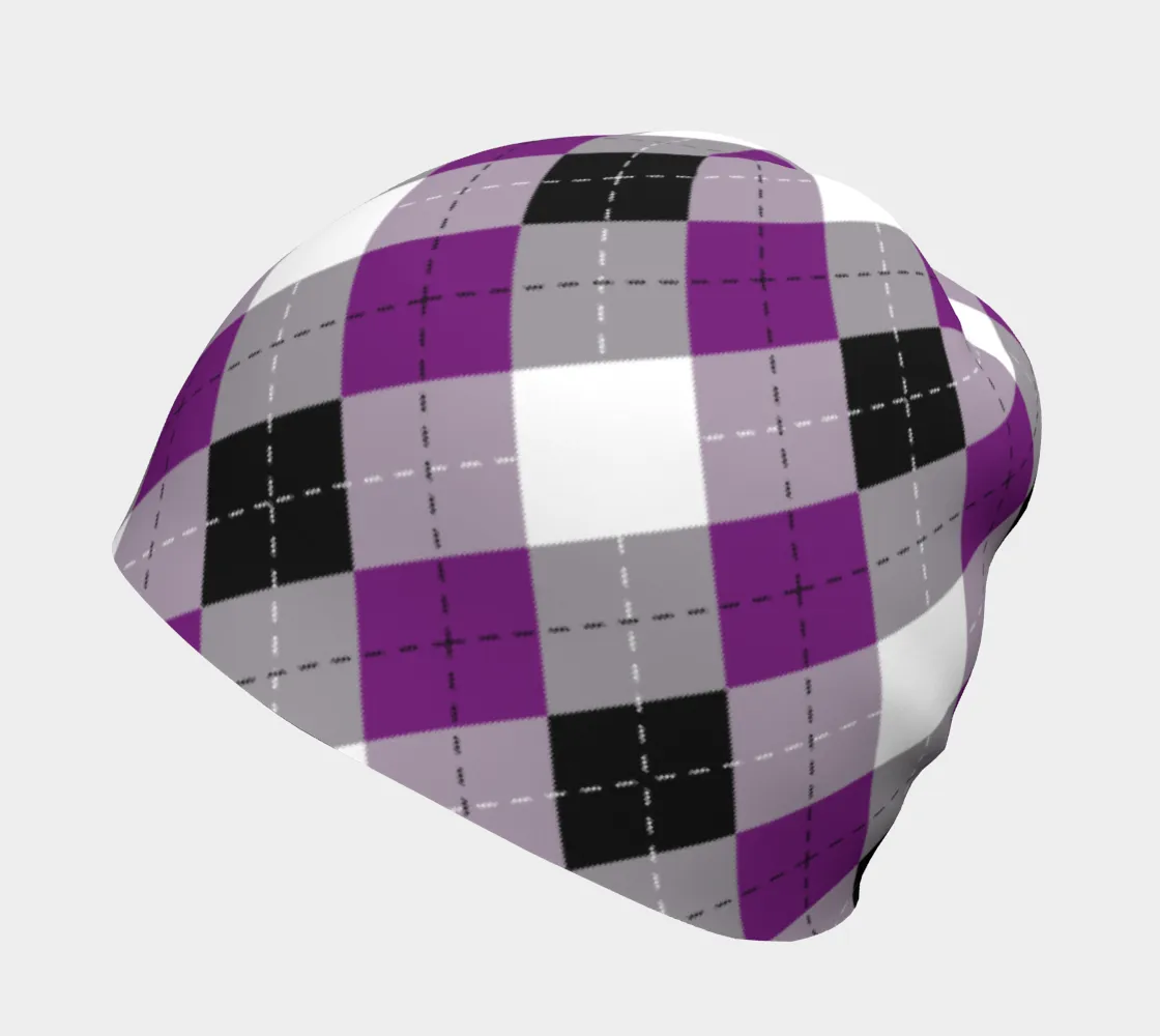 Asexual Argyle Beanie