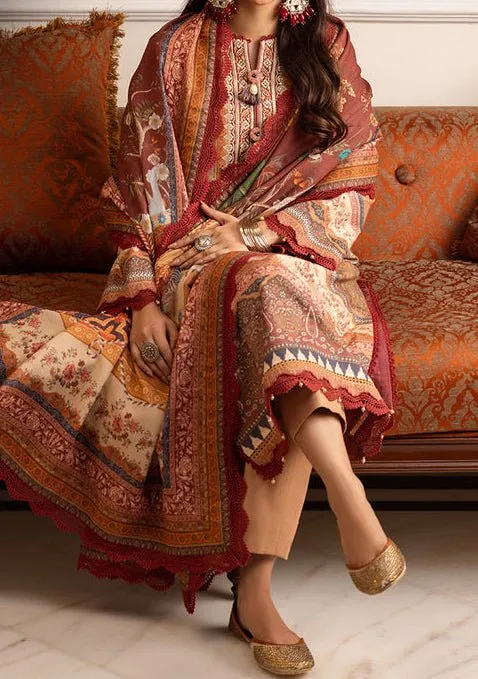 Asim Jofa Aira Pakistani Dress With Winter Shawl