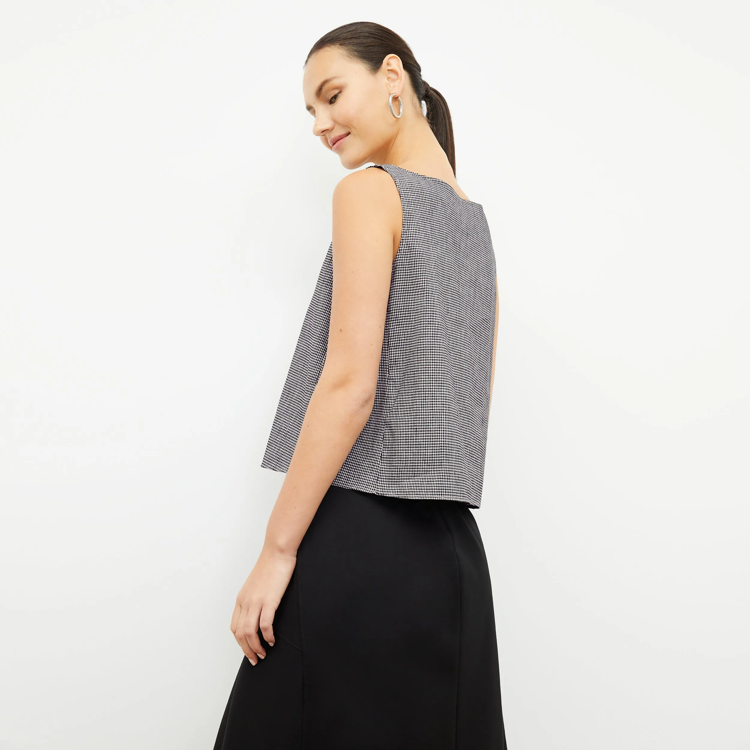 Astor Skirt - Washable Ponte :: Black