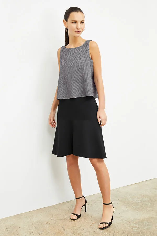 Astor Skirt - Washable Ponte :: Black