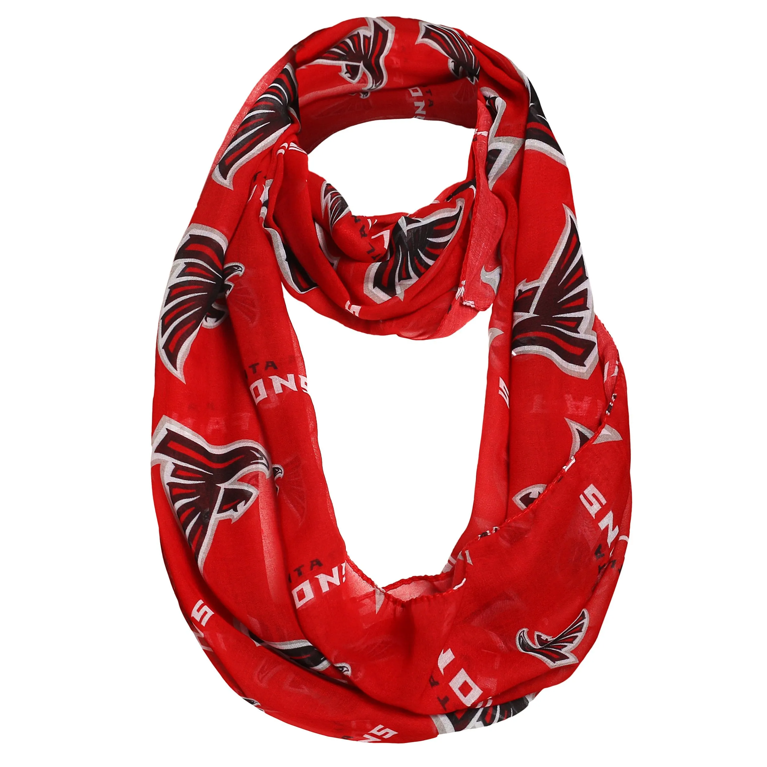 Atlanta Falcons NFL Team Logo Infinity Scarf