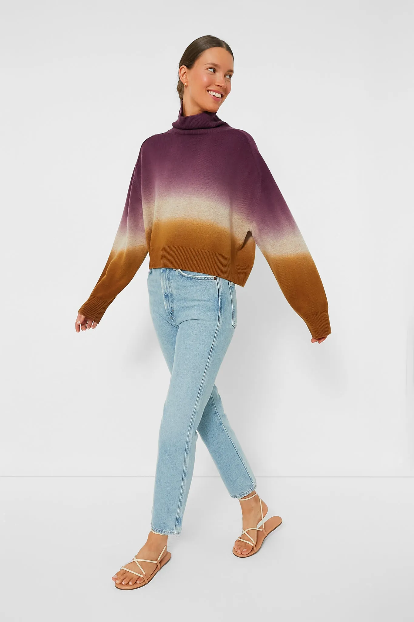 Aubergine Dora Sweater