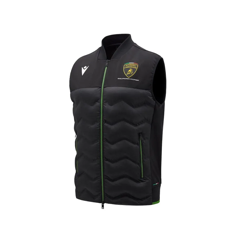 Automobili Lamborghini Squadra Corse Men's Team Padded Vest - Black