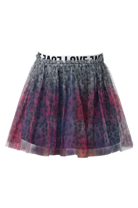 Baby Girl's Leopard Ombre Mesh Tutu