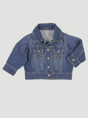 Baby Wrangler Long Sleeve Classic Denim Jacket - PQK126D