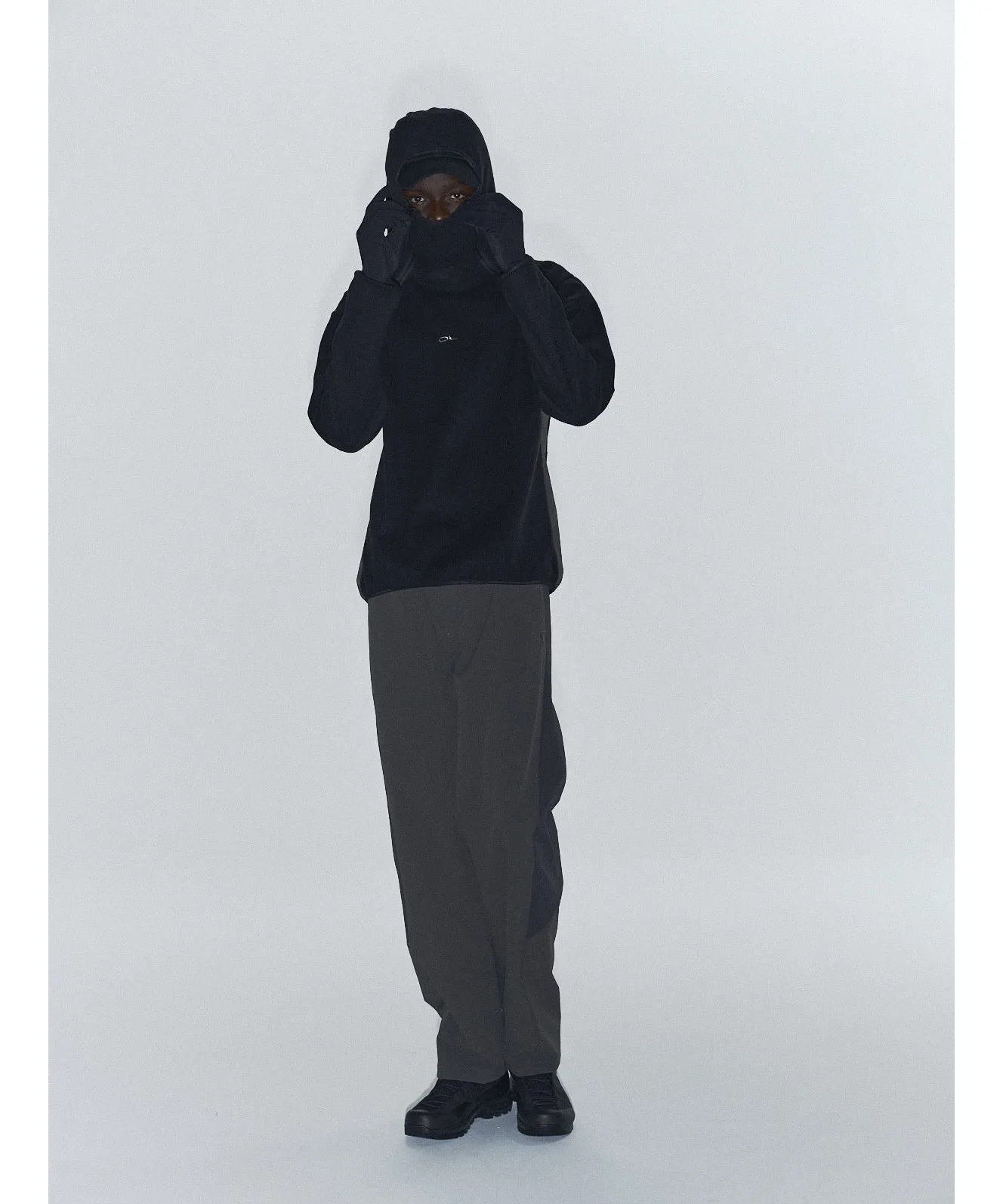 BALACLAVA HOODIE "BLACK"