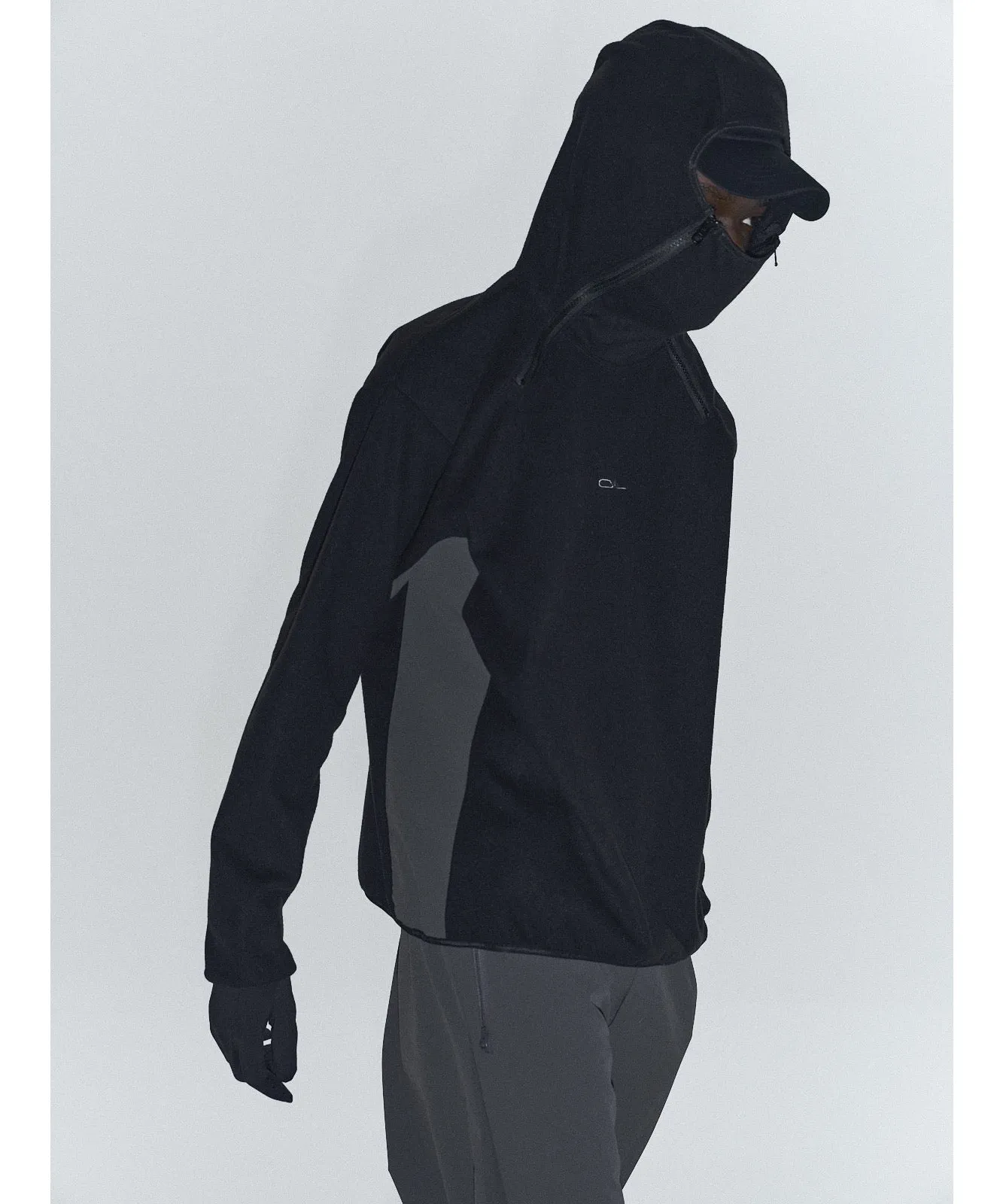 BALACLAVA HOODIE "BLACK"