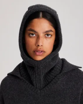 Balaclava Lambswool - Dark Grey