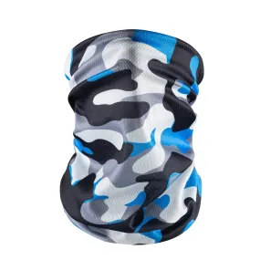 Bandana Face Mask - Blue Camo (Available online only)