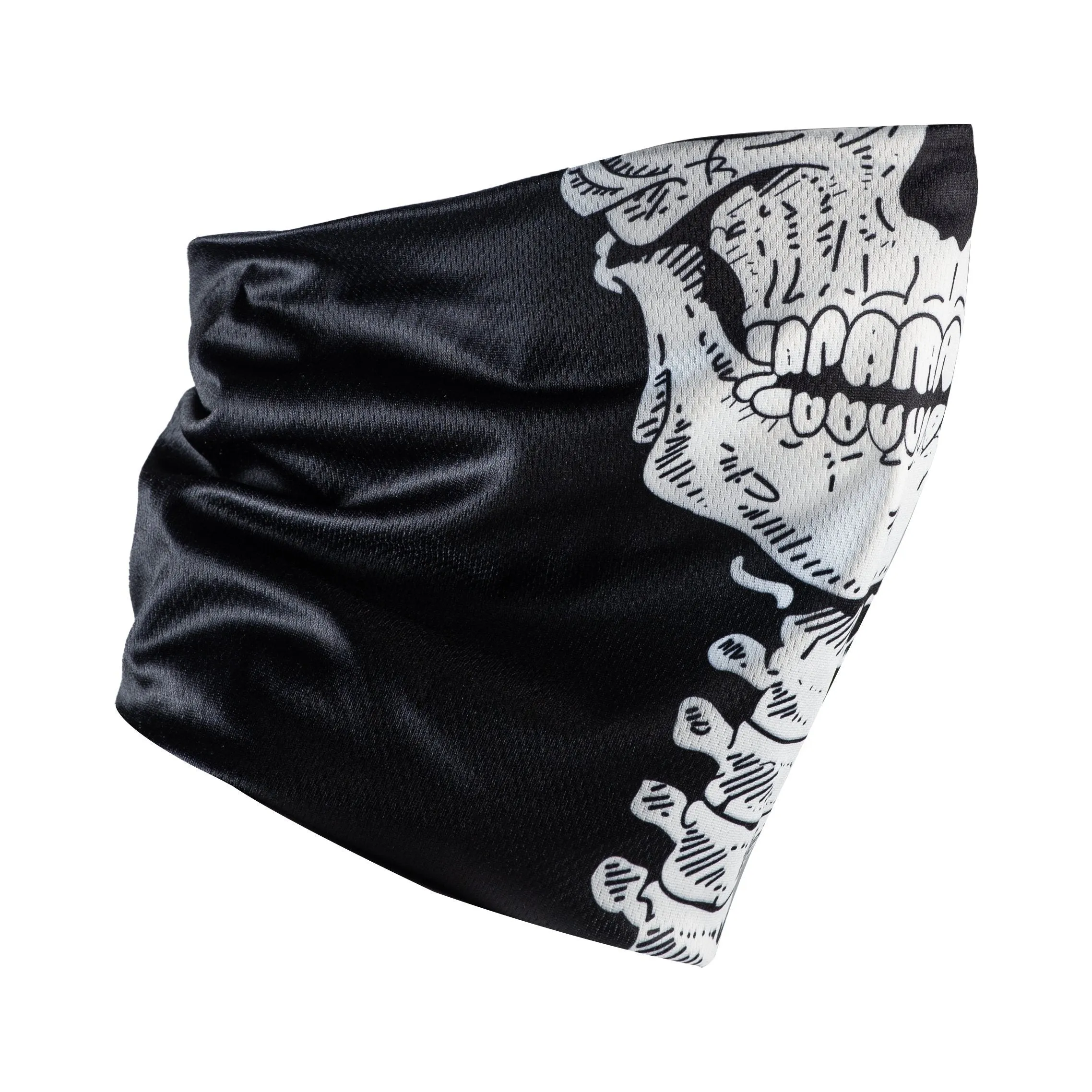 Bandana Face Mask - Cream Skull (Available online only)