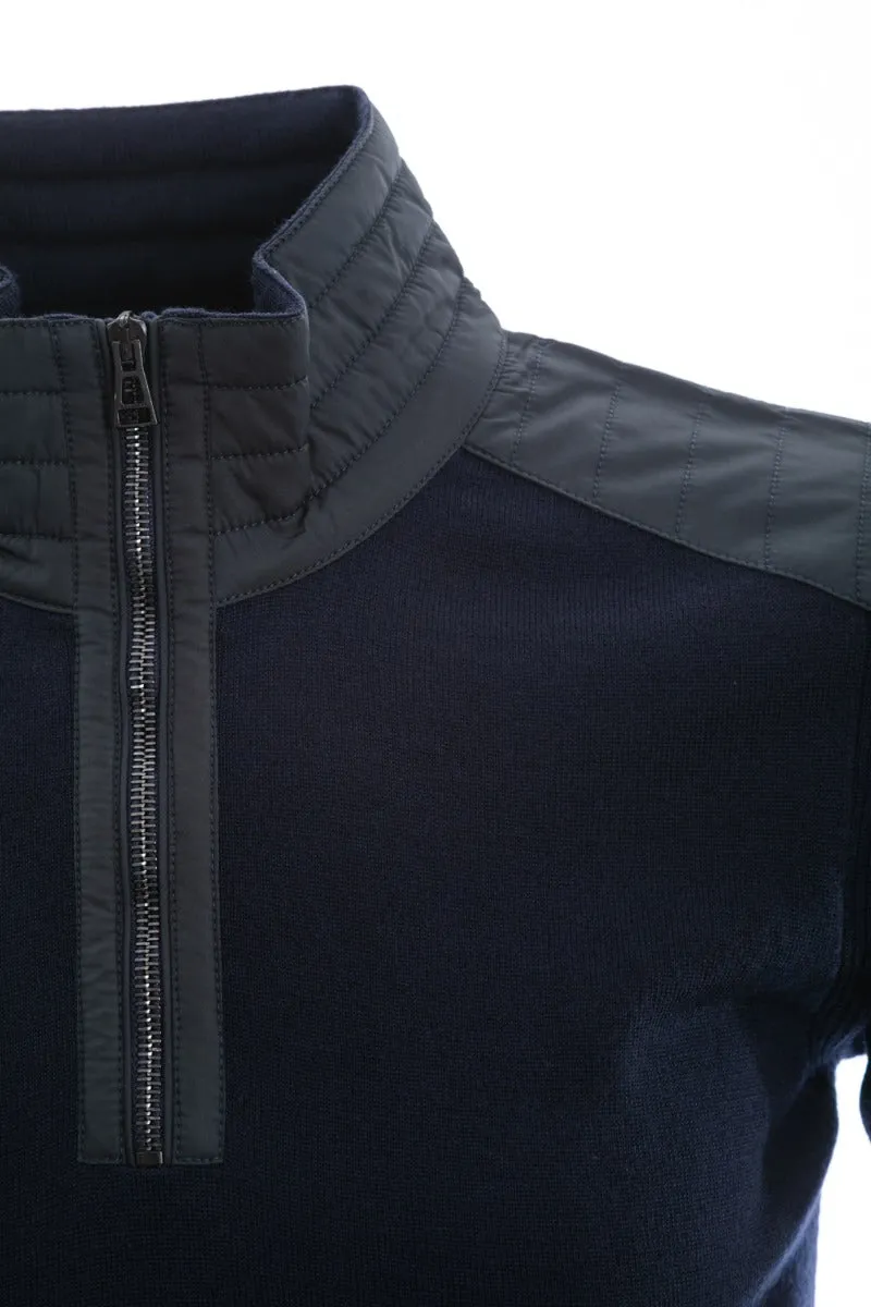 Belstaff Kilmington Knitwear in Washed Navy