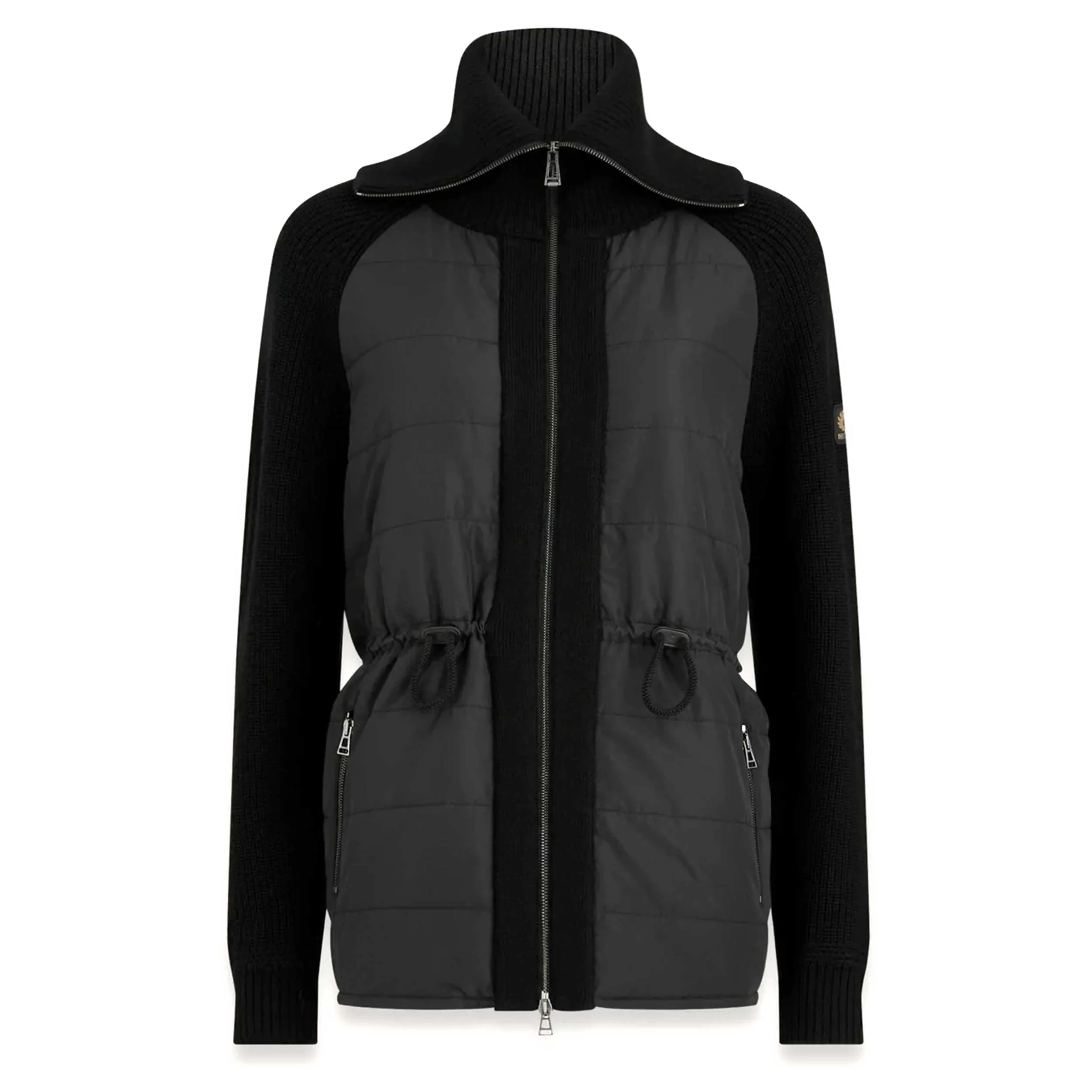 Belstaff Path Ladies Zip Cardigan in Black