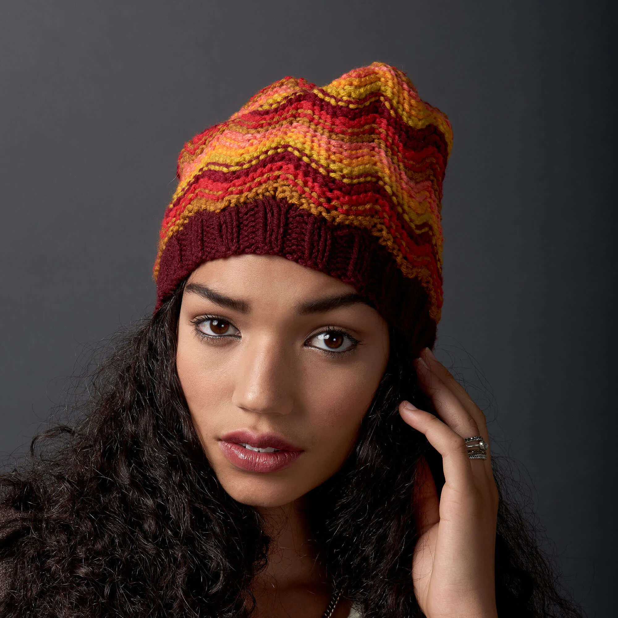 Bernat Knit Make Waves Hat