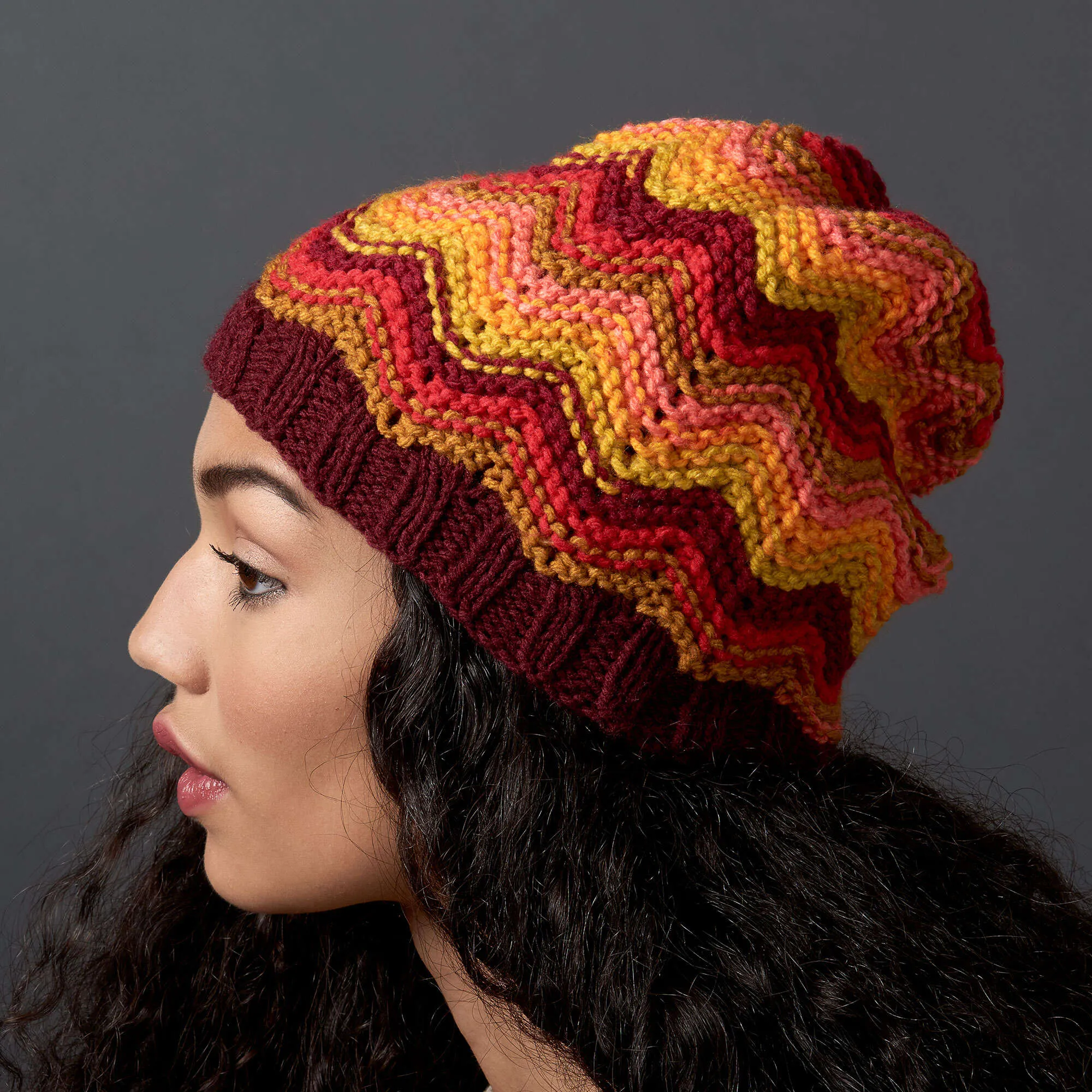 Bernat Knit Make Waves Hat