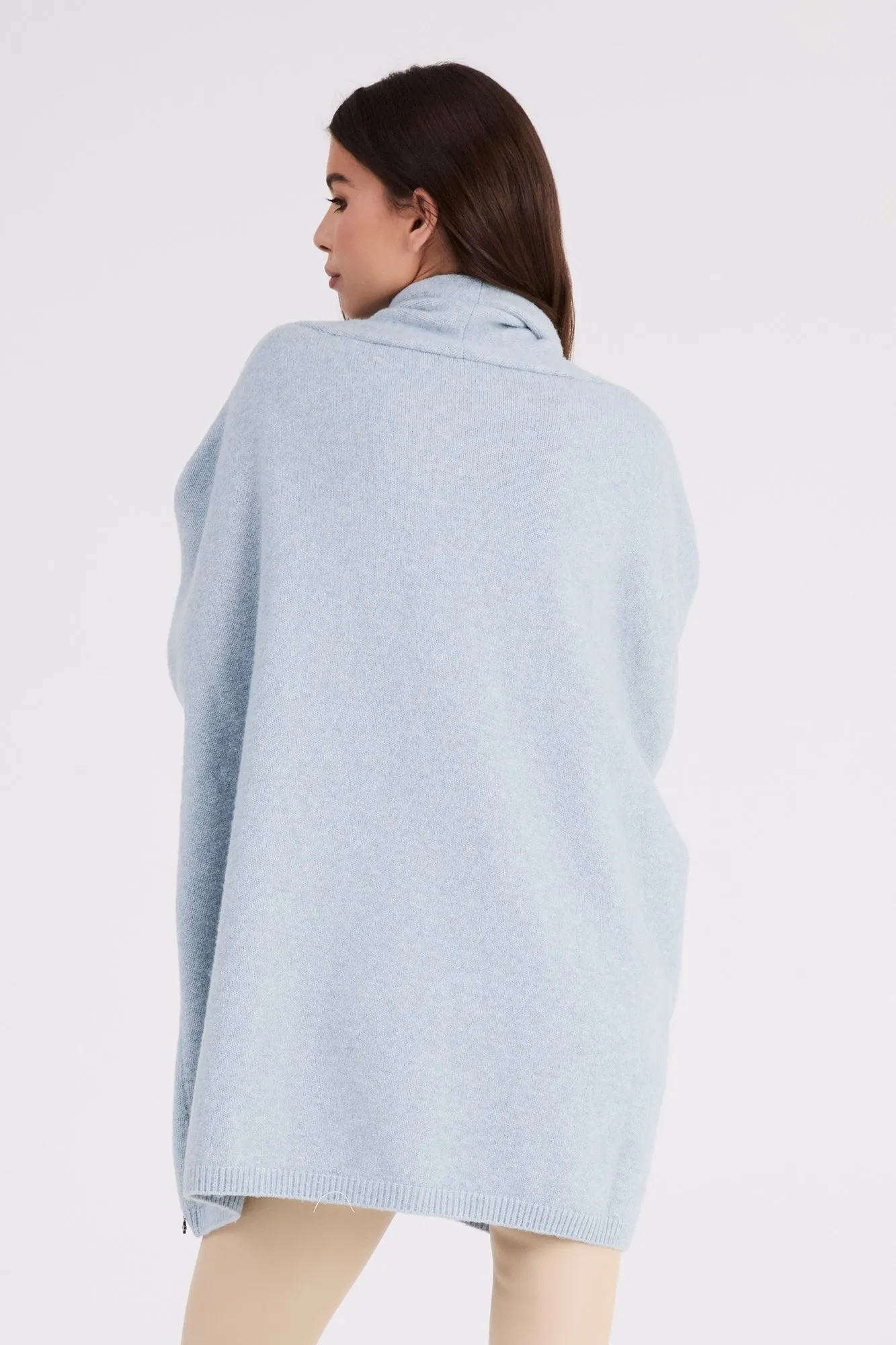   Beryll Cocoon Cardigan | Ice Blue