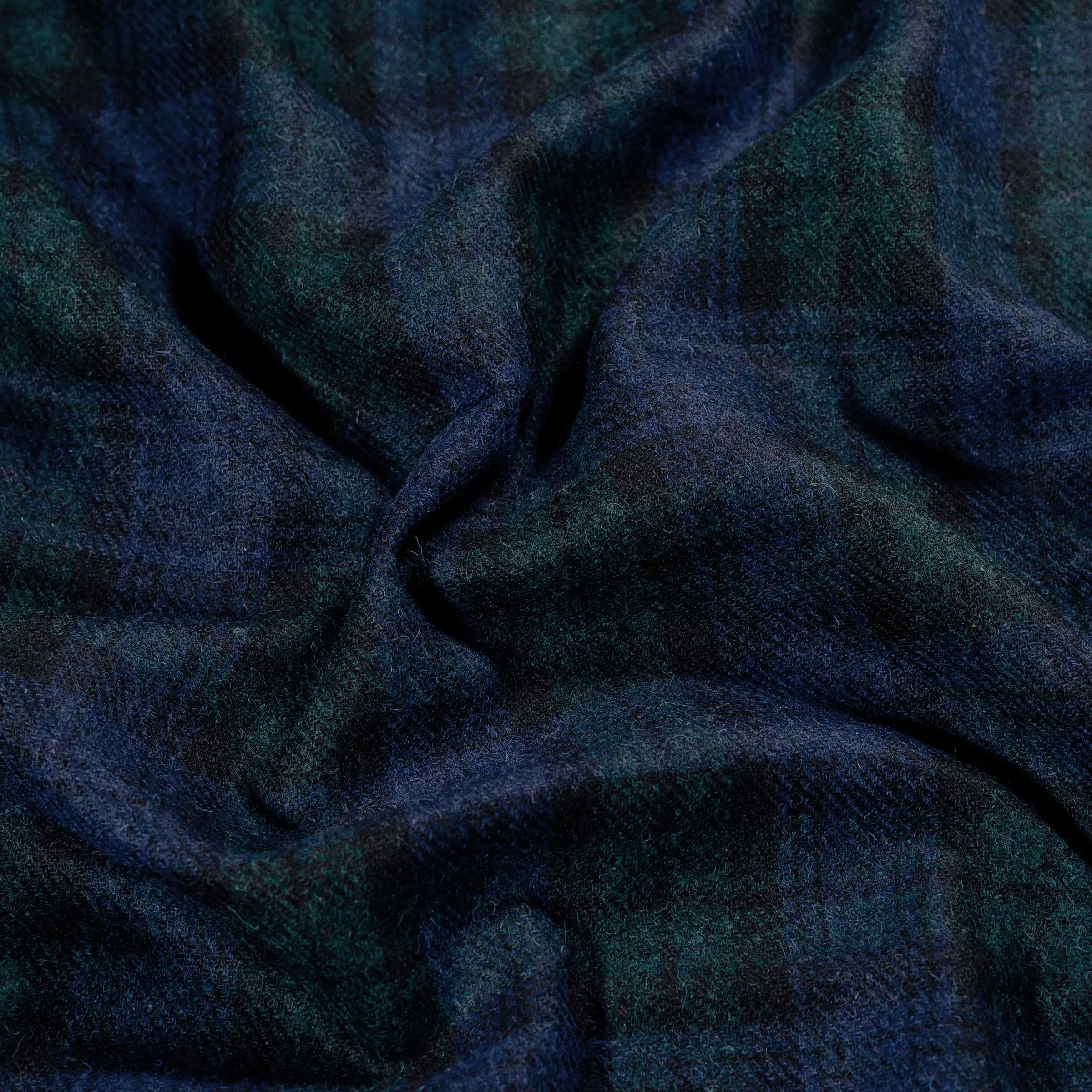 Black Watch Tartan Wrap Blanket