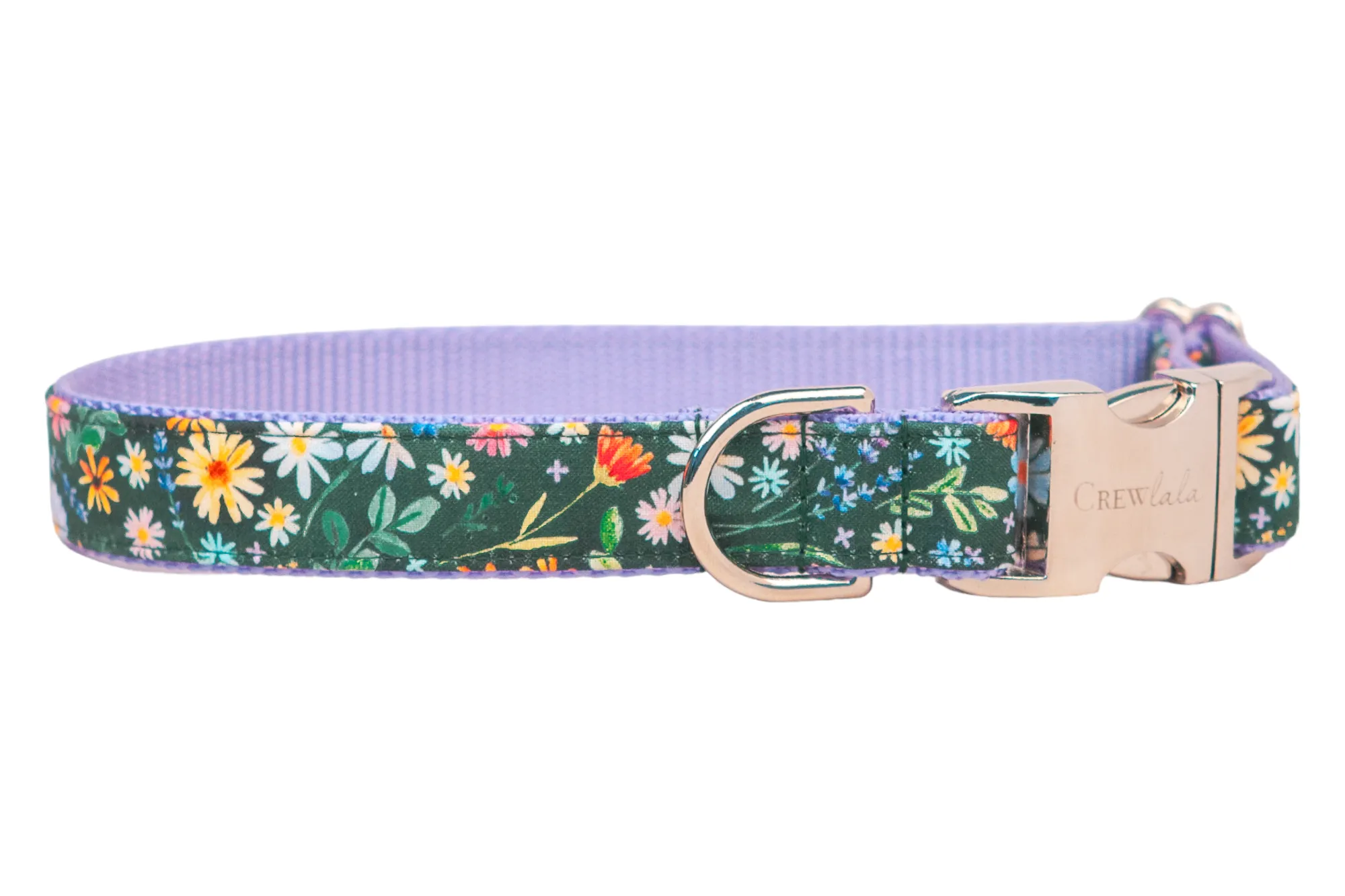 Bloom Time Bow Tie Dog Collar