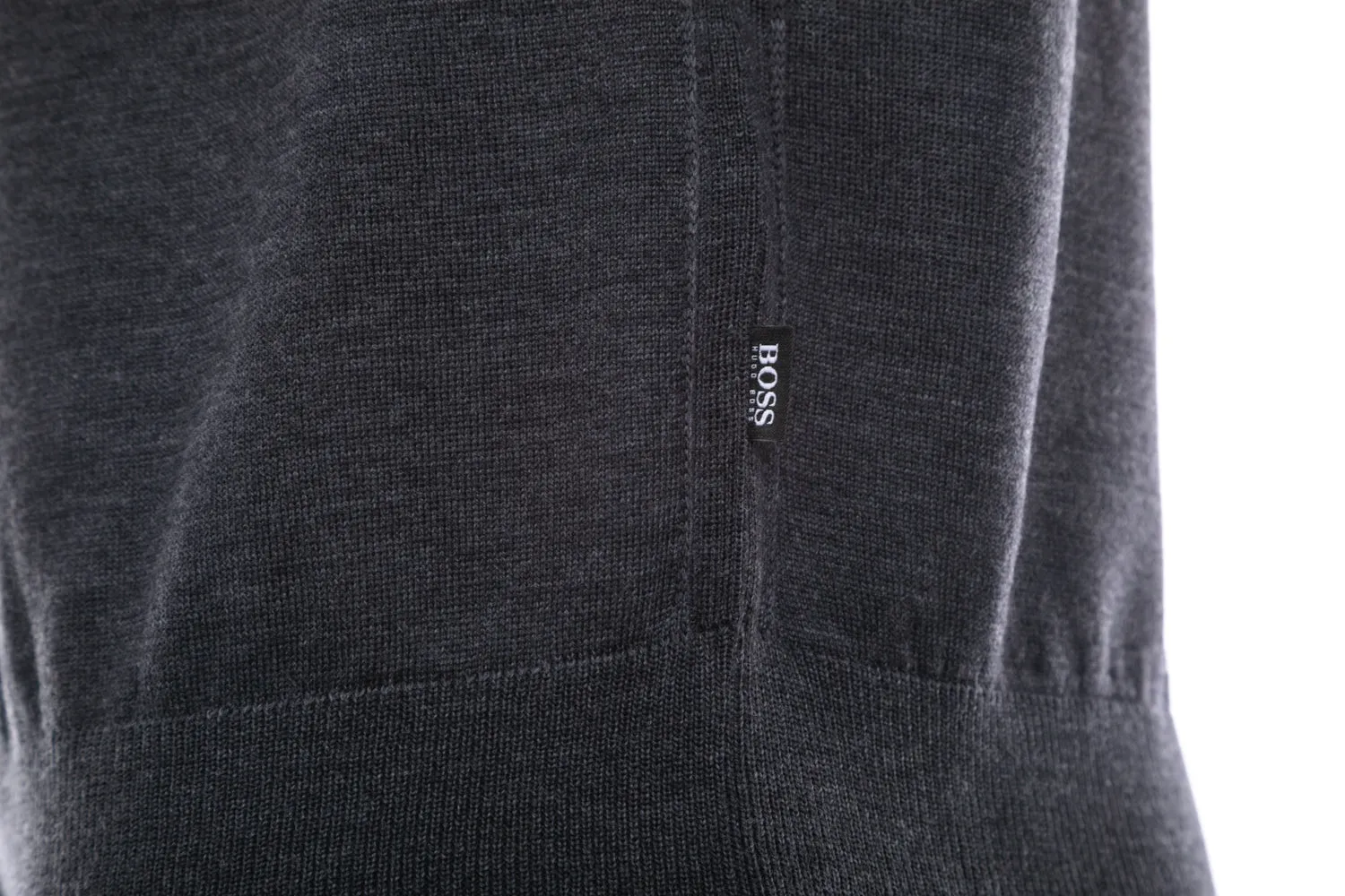 BOSS Mardon-E Knitwear in Charcoal