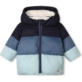 Boys Colour Block Puffer Jacket