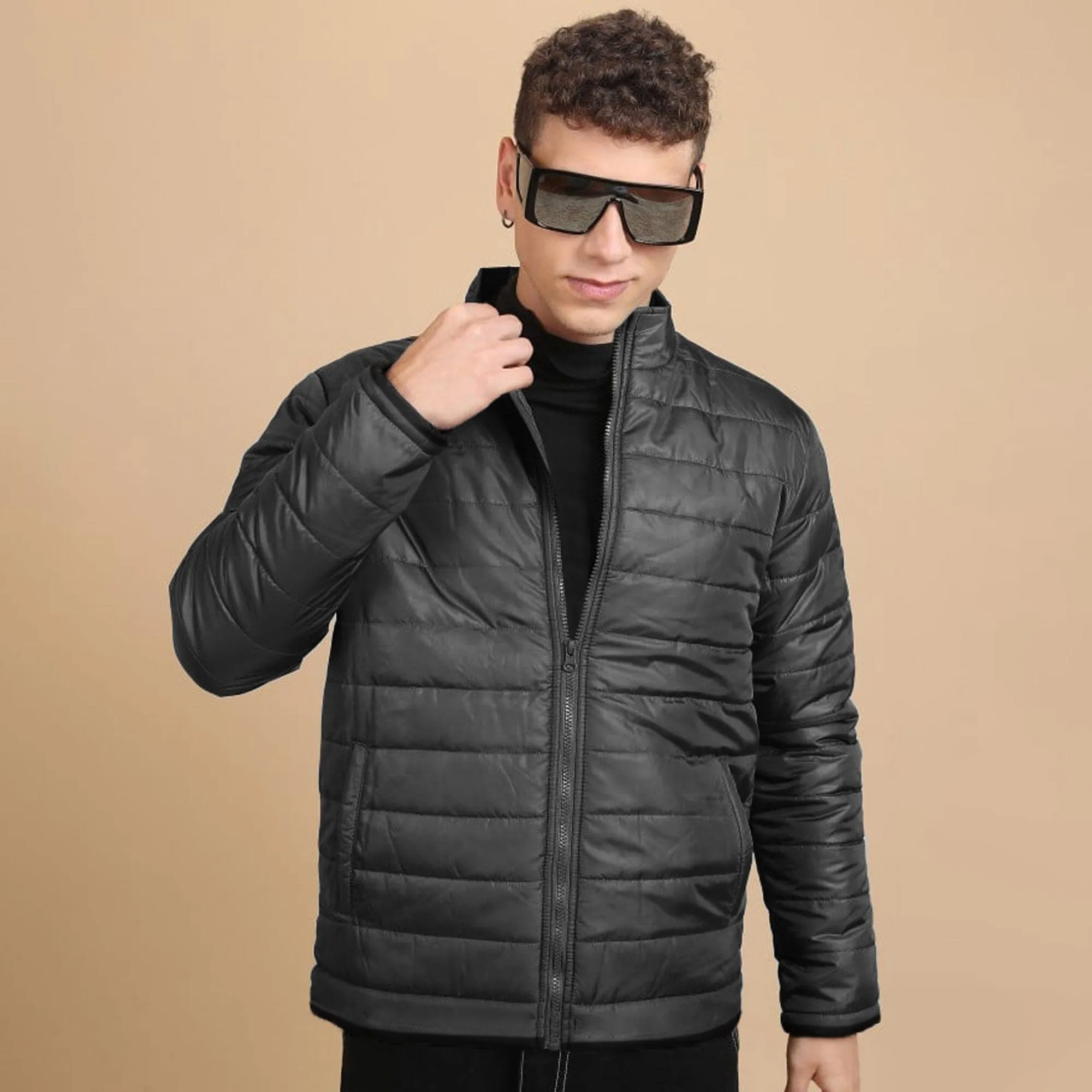 Burnt Soul Men's Leuven Classic Puffer Jacket