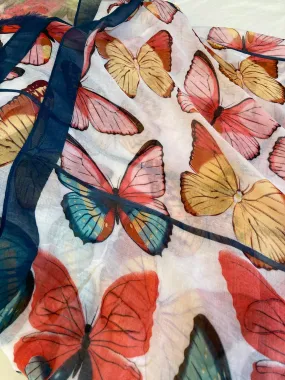 Butterfly Shawl/Scarf - Sun