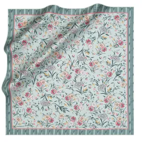 Cacharel Delia Floral Silk Twill Scarf No. 51