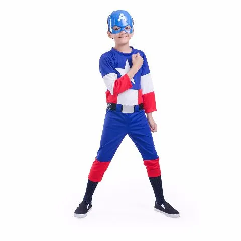 Captain America Costume For Kids