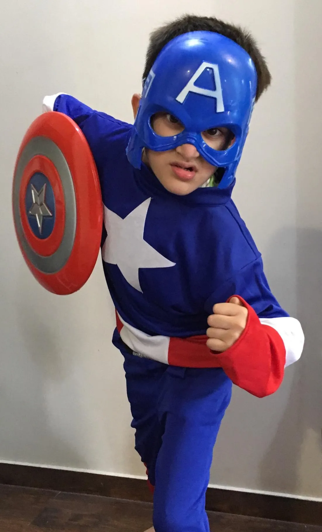 Captain America Costume For Kids