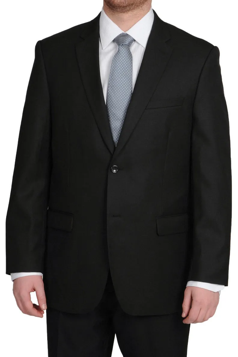 Caravelli Black Sharkskin Suit