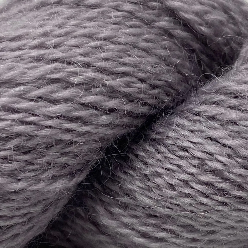 Cardigan Bay collection - 4ply (Fingering/Sports Weight) 50g (1.76 oz): Rare Breed Wensleydale and Bluefaced Leicester Faded Damson