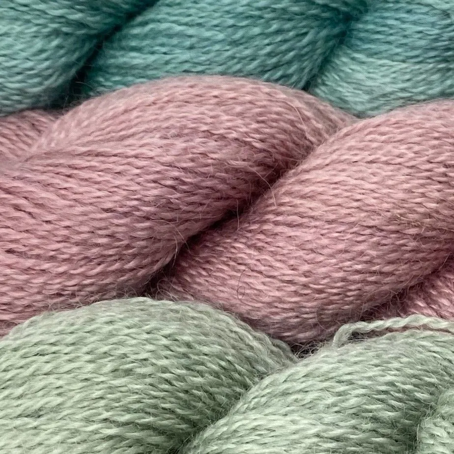 Cardigan Bay collection - 4ply (Fingering/Sports Weight) 50g (1.76 oz): Rare Breed Wensleydale and Bluefaced Leicester Sorbet