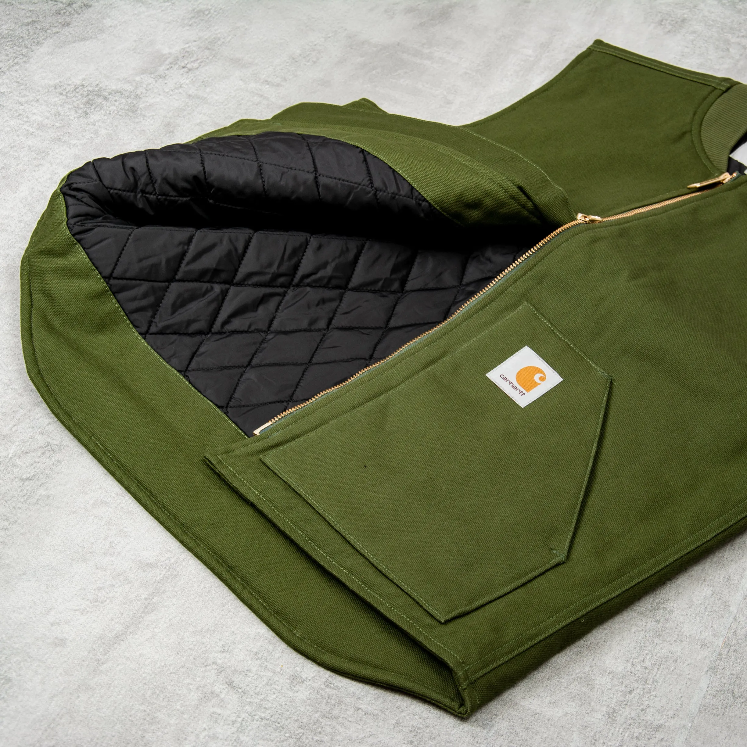 Carhartt WIP Classic Vest - Tarragon Rigid