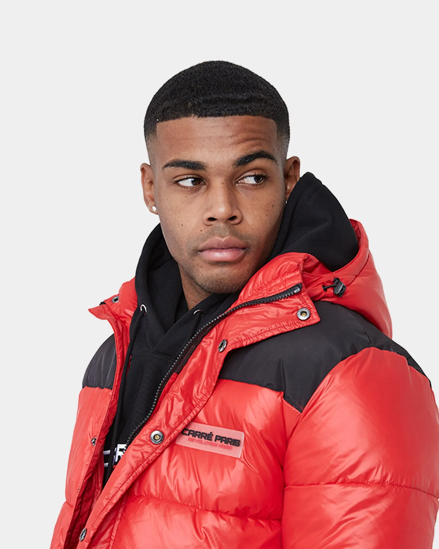 Carré Bossman Puffer Jacket Red/Black